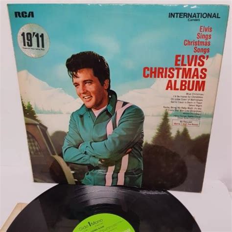 ELVIS PRESLEY, elvis' christmas album, 12" LP