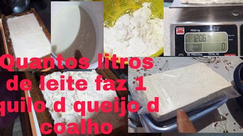 Quantos Litros De Leite Para Fazer Kg De Queijo Librain