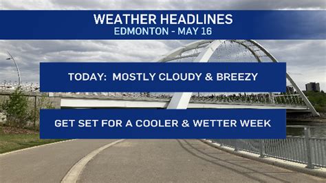 Edmonton Weather For May 16 Cool Week With Some Rain CTV News