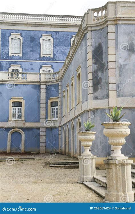 Beautiful and Colossal National Palace of Queluz in Portugal Editorial ...