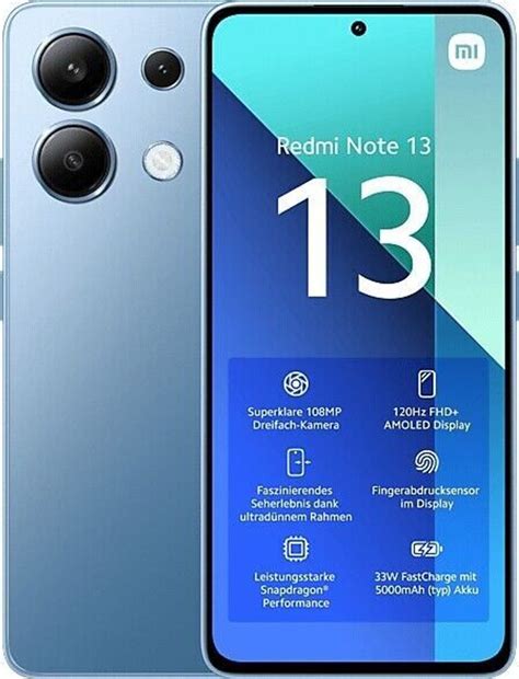 Xiaomi Redmi Note 13 4g 8gb Ram 256gb Dual Kaufland Cz