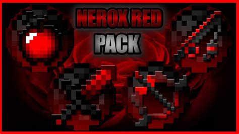 Minecraft Pvp Texture Pack Black Red Default Edit Uhc Mcsg Resource 6DB