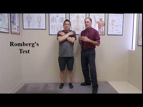 Romberg Balance Test