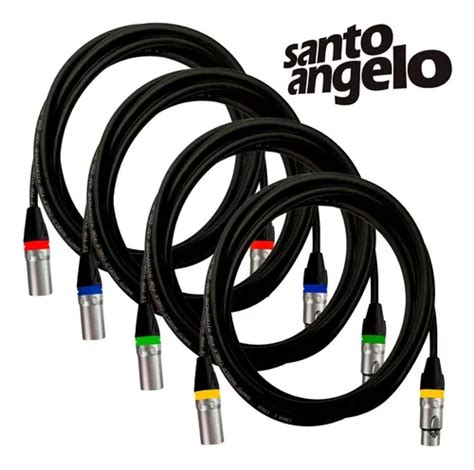 Cabos De Microfone Balanceado Xlr Santo Angelo Metros