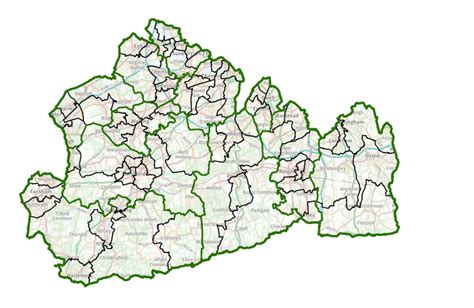 New Boundaries Proposed For Surrey County Council Divisions Surrey Heath