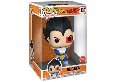 Funko Pop Dragon Ball Z Vegeta 10 Inch Gamestop Exclusive Figure 1138 Us