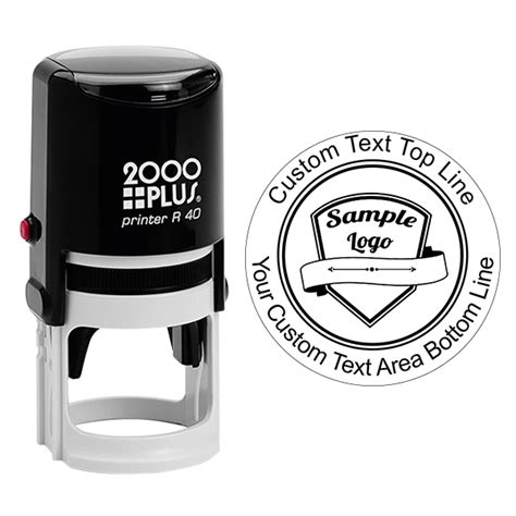 Unique Business Logo Self Inking Stamp Simply Stamps