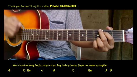 Rivermaya Kisapmata Guitar Chords Youtube