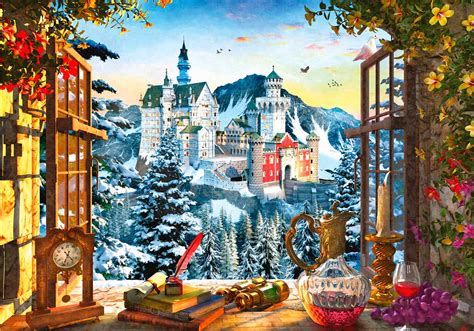 Comprar Puzzle Star Vista Al Castillo De Neuschwanstein De Pzs