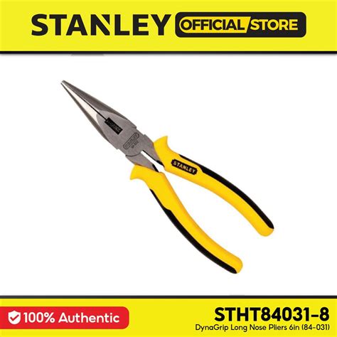 Stanley Stht Dynagrip Long Nose Pliers In Shopee