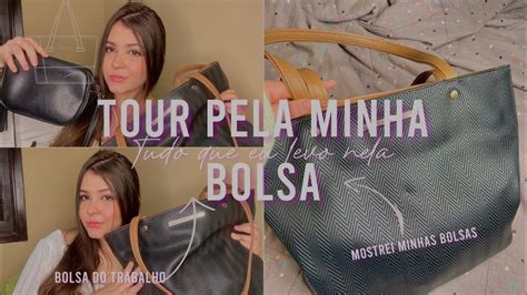 Tour Pelas Minhas Bolsas O Que Eu Levo Youtube