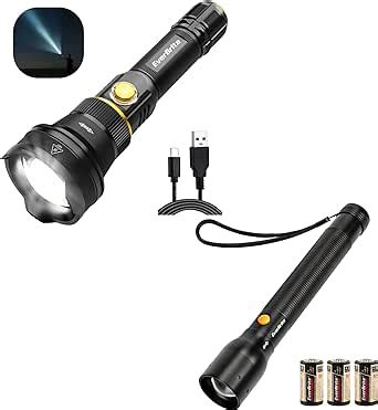 EverBrite Ultra Bright Tactical Flashlight Rechargeable Flashlight