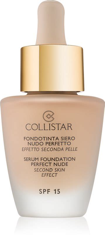 Collistar Serum Foundation Perfect Nude Fond De Tein Illuminateur Pour