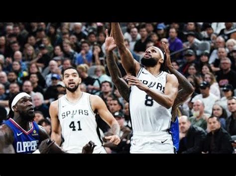 La Clippers Vs San Antonio Spurs Full Game Highlights November