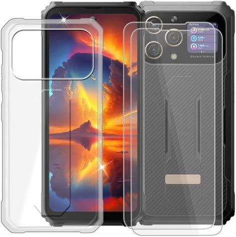 Coque Pour Blackview BL8000 6 78 Transparent Housse 2 X Verre