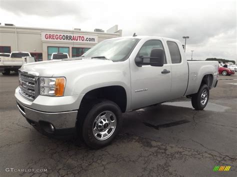 2012 Quicksilver Metallic Gmc Sierra 2500hd Extended Cab 4x4 73180501 Photo 17