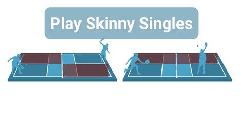 Why You Should Play Skinny Singles To Practice Pickleball