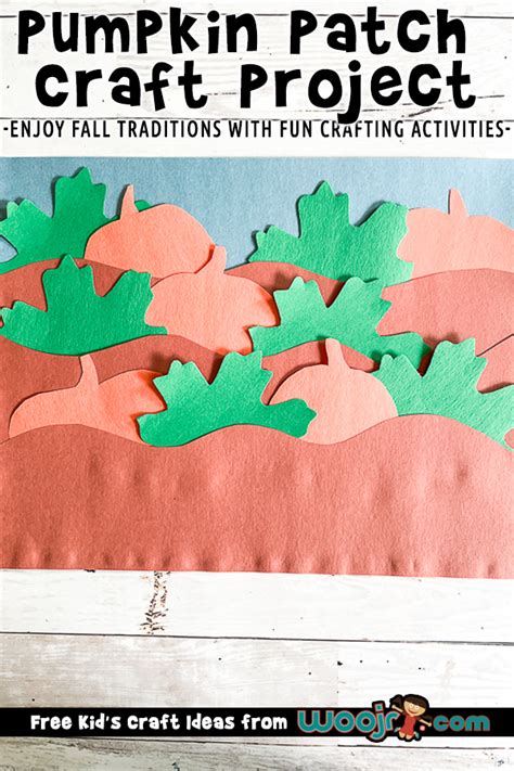 Pumpkin Patch Craft For Kids Woo Jr Kids Activities Childrens