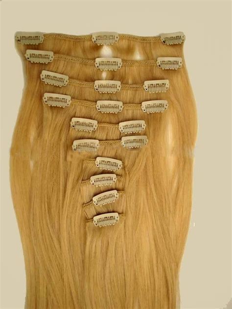 Clip In Hair Extension Hair Extensions 100 Natural Human Clip In