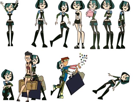 Gwen S Moves Total Drama Island Fan Art 19657082 Fanpop