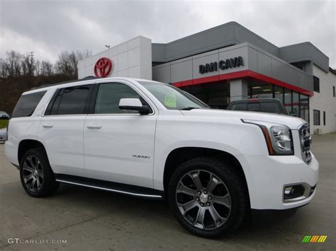 2015 Summit White GMC Yukon SLT 4WD 109371291 GTCarLot Car