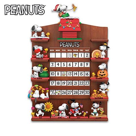 Snoopy And Woodstock Perpetual Calendar