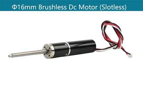 Mm Brushless Coreless Dc Motor Slotless