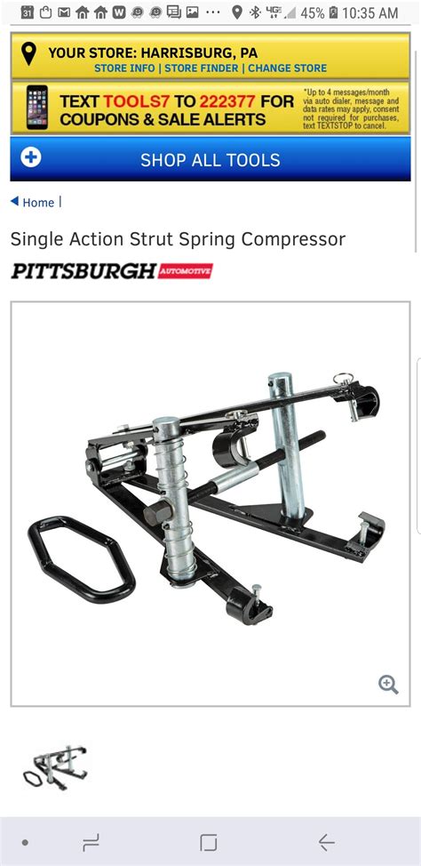 Single Action Strut Spring Compressor Atelier Yuwa Ciao Jp