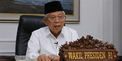 Ini Pesan Wapres Maruf Amin Di Hari Santri Nasional