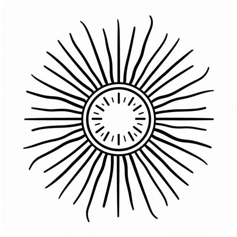 sun  sun design   sun   middle premium ai generated image