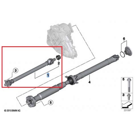 Arbre De Transmission AVANT Pour BMW X4 F26