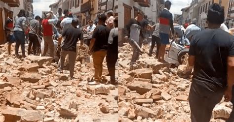 Temblor Ecuador Hoy Fuerte Sismo De En Ecuador Primeras Im Genes