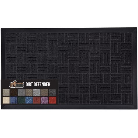 Gorilla Grip Original Durable Rubber Door Mat X Heavy Duty