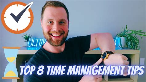 Top 8 Time Management Techniques Youtube