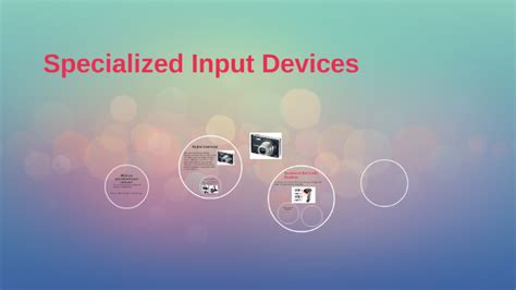 Specialized Input Devices By Group Project