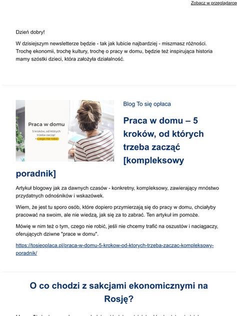 Tosieoplaca Praca W Domu Od Czego Zacz 9 Ksiek Do Poczytania Dla