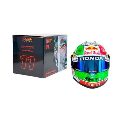 Sergio Checo P Rez Mini Helmet M Xico Gp F Escala Schuberth