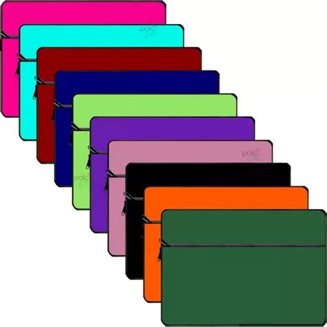 Funda Notebook Neoprene Pulgadas C Bolsillo Colores