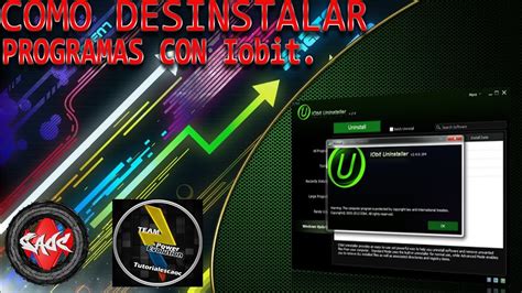 Como Desinstalar Sus Programas Al Con Iobit Uninstaller Youtube