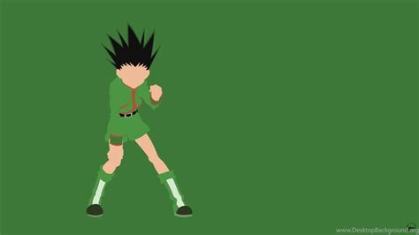 Gon Freecss Hunter X Hunter Minimalist Wallpapers By Desktop