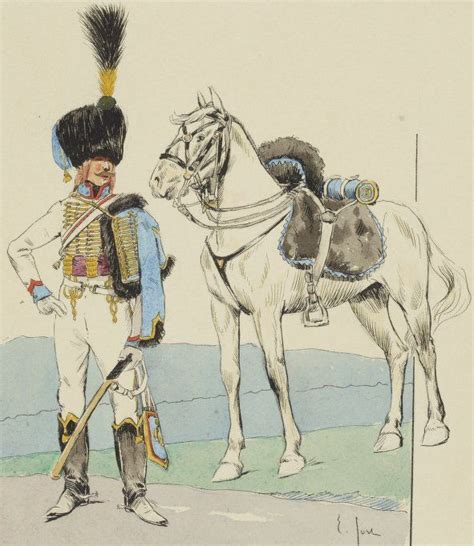 Le E R Giment De Hussards Guerres Napol Oniennes