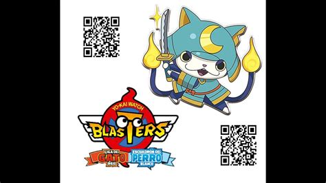 Yo Kai Watch Blasters C Digos Qr Roja Shogunyan Youtube