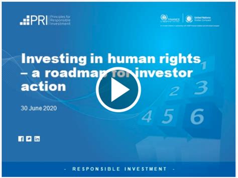 Webinar Investing In Human Rights A Roadmap For Investor Action