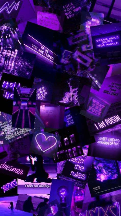 Purple Dark Aesthetic Background Papel De Parede Roxo Wallpapers