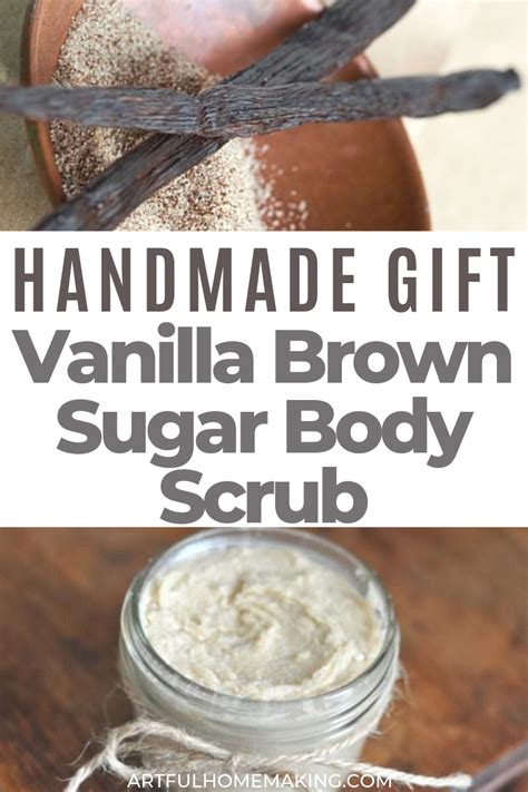 Vanilla Brown Sugar Body Scrub Recipe Sugar Body Scrub Recipe Body