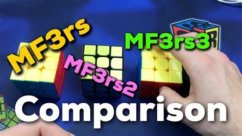 MF3rs vs. MF3rs2 vs. MF3rs3 - Comparison - YouTube