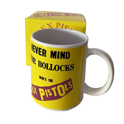 Taza Sex Pistols Never Mind The Bollocks Popland Curiosity And Retro