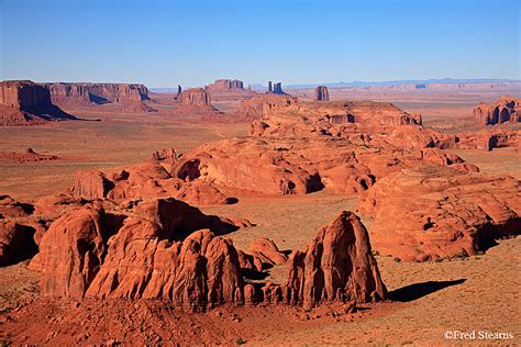 NAVAJO TRIBAL PARK - MONUMENT VALLEY - HUNTS MESA SUNSET - STEARNS ...