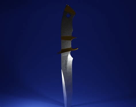 Knife Free 3D Model - .blend .fbx - Free3D