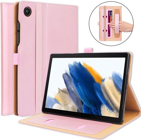 Luxe Stand Flip Sleepcover Hoes Samsung Galaxy Tab A Rose